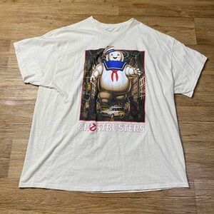 Hybrid Apparel Cream Ghostbusters Tee